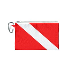 Diving Flag Canvas Cosmetic Bag (small) by FlagGallery