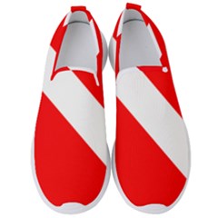 Diving Flag Men s Slip On Sneakers by FlagGallery