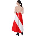 Diving flag Tie Back Maxi Dress View2