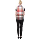 Plaid Mosaic Pixel Seamless Pattern Women s Button Up Vest View2