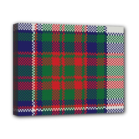 British Tartan Check Plaid Seamless Pattern Canvas 10  X 8  (stretched) by Wegoenart