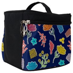 Pattern With Paper Flowers Make Up Travel Bag (big) by Wegoenart