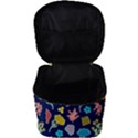 Pattern With Paper Flowers Make Up Travel Bag (Big) View3