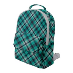 Tartan Scotland Seamless Plaid Pattern Vintage Check Color Square Geometric Texture Flap Pocket Backpack (large) by Wegoenart