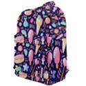 Cute Seamless Pattern With Colorful Sweets Cakes Lollipops Classic Backpack View1