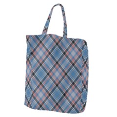 Tartan Scotland Seamless Plaid Pattern Vintage Check Color Square Geometric Texture Giant Grocery Tote by Wegoenart