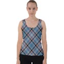 Tartan Scotland Seamless Plaid Pattern Vintage Check Color Square Geometric Texture Velvet Tank Top View1