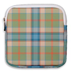 Tartan Scotland Seamless Plaid Pattern Vintage Check Color Square Geometric Texture Mini Square Pouch by Wegoenart