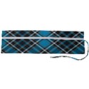 Tartan Scotland Seamless Plaid Pattern Vintage Check Color Square Geometric Texture Roll Up Canvas Pencil Holder (L) View2