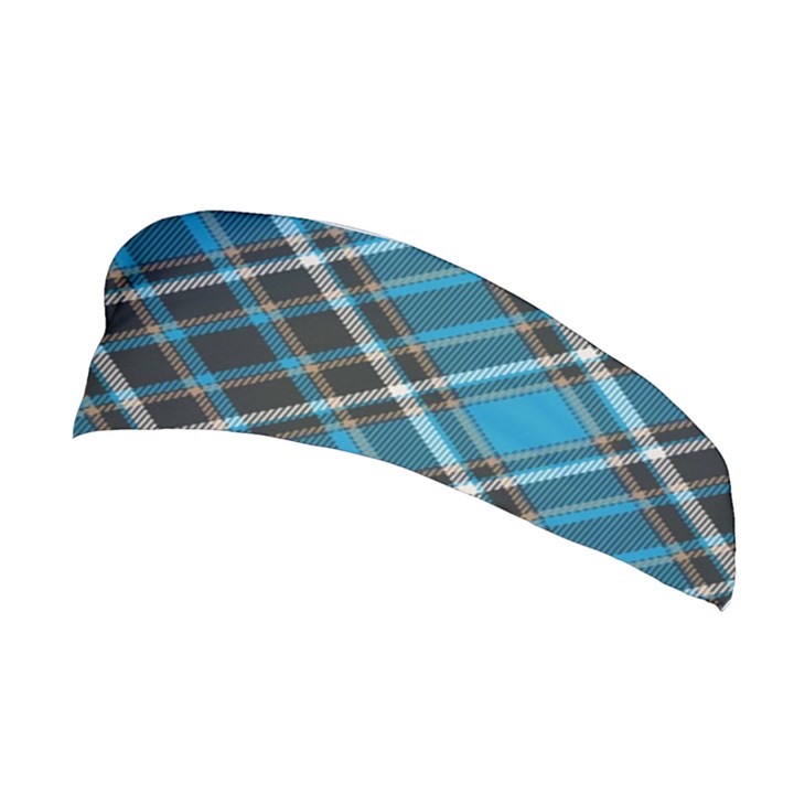 Tartan Scotland Seamless Plaid Pattern Vintage Check Color Square Geometric Texture Stretchable Headband