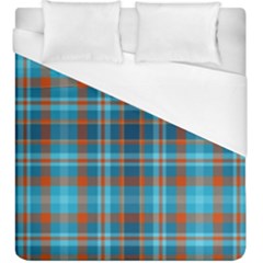 Tartan Scotland Seamless Plaid Pattern Vintage Check Color Square Geometric Texture Duvet Cover (king Size) by Wegoenart