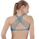 DF Tadeo Di Palma Criss Cross Racerback Sports Bra View2