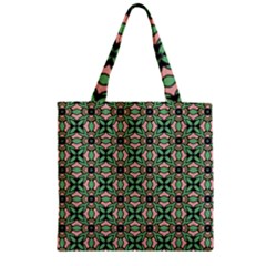 Soul Reflection Zipper Grocery Tote Bag by deformigo