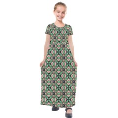 Soul Reflection Kids  Short Sleeve Maxi Dress by deformigo