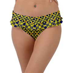 Df Sanhita Manjul Frill Bikini Bottom by deformigo