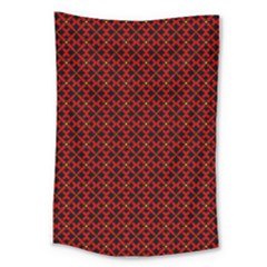 Df Pointsettia Large Tapestry by deformigo