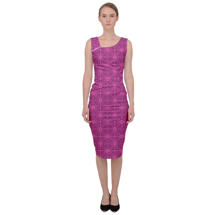 DF Calliandra Sleeveless Pencil Dress