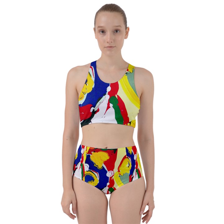 Africa As It Is 1 2 Racer Back Bikini Set