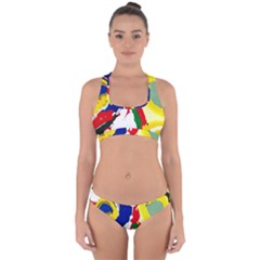 Africa As It Is 1 2 Cross Back Hipster Bikini Set by bestdesignintheworld