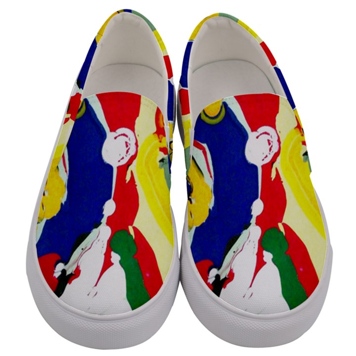 Africa As It Is 1 2 Men s Canvas Slip Ons