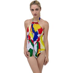 Africa As It Is 1 2 Go With The Flow One Piece Swimsuit by bestdesignintheworld