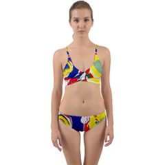 Africa As It Is 1 2 Wrap Around Bikini Set by bestdesignintheworld