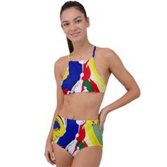 Africa As It Is 1 2 High Waist Tankini Set by bestdesignintheworld