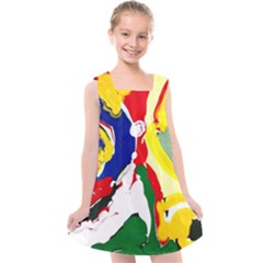 Africa As It Is 1 2 Kids  Cross Back Dress by bestdesignintheworld