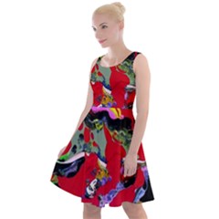 Faberge Chicken 1 2 Knee Length Skater Dress