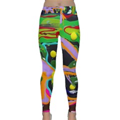 Japan Is So Close 1 2 Classic Yoga Leggings by bestdesignintheworld