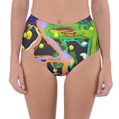 Japan Is So Close 1 2 Reversible High-waist Bikini Bottoms by bestdesignintheworld