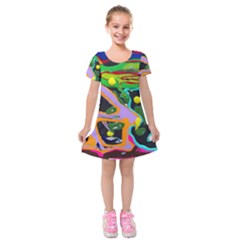 Japan Is So Close 1 2 Kids  Short Sleeve Velvet Dress by bestdesignintheworld