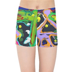 Japan Is So Close 1 2 Kids  Sports Shorts by bestdesignintheworld