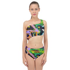 Japan Is So Close 1 2 Spliced Up Two Piece Swimsuit by bestdesignintheworld