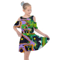 Japan Is So Close 1 2 Kids  Shoulder Cutout Chiffon Dress by bestdesignintheworld