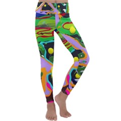 Japan Is So Close 1 2 Kids  Lightweight Velour Classic Yoga Leggings by bestdesignintheworld