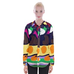 Mushroom,s Life Spin 1 2 Womens Long Sleeve Shirt