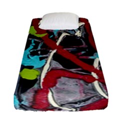 Pussy Butterfly 1 2 Fitted Sheet (single Size) by bestdesignintheworld