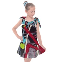 Pussy Butterfly 1 2 Kids  Tie Up Tunic Dress by bestdesignintheworld