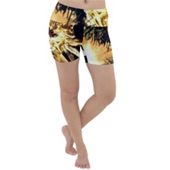 Christmas Tree  1 2 Lightweight Velour Yoga Shorts