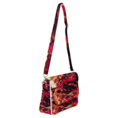 Christmas Tree  1 3 Shoulder Bag With Back Zipper