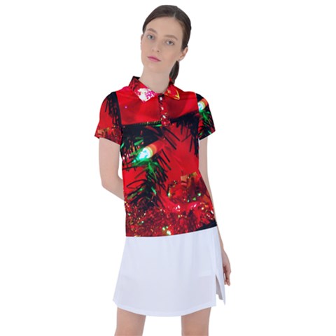 Christmas Tree  1 5 Women s Polo Tee by bestdesignintheworld