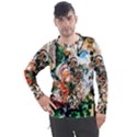 Lilies In A Vase 1 2 Men s Pique Long Sleeve Tee View1