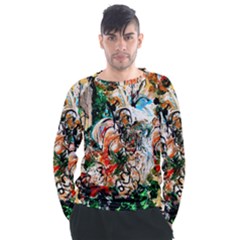 Lilies In A Vase 1 2 Men s Long Sleeve Raglan Tee