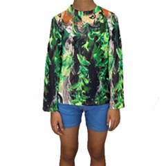 Plants 1 1 Kids  Long Sleeve Swimwear by bestdesignintheworld