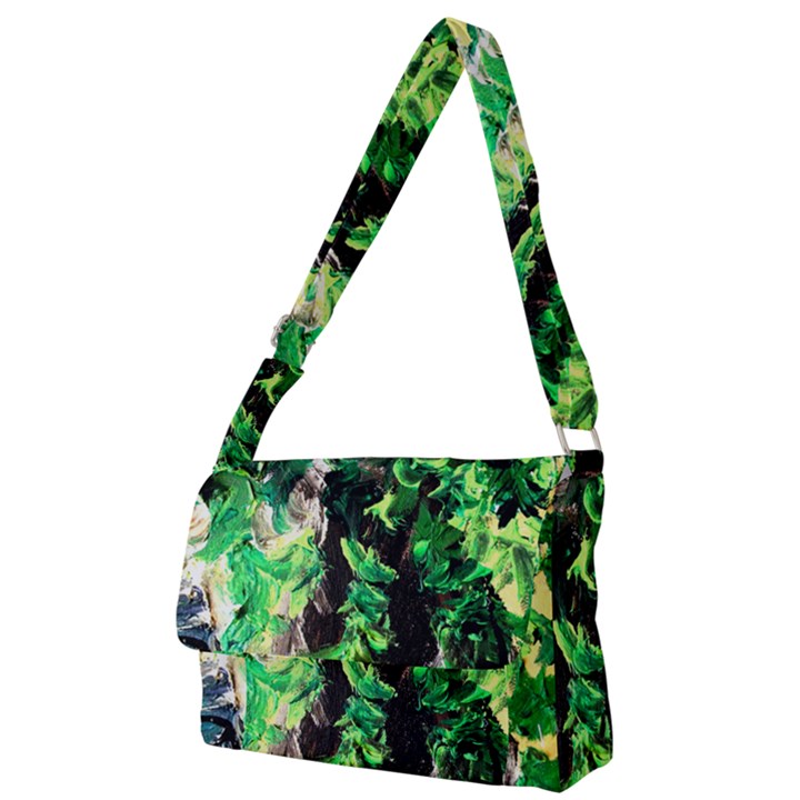 Plants 1 1 Full Print Messenger Bag (L)