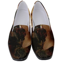 Lilies 1 1 Women s Classic Loafer Heels by bestdesignintheworld