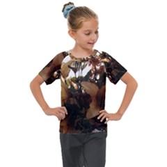 Lilies 1 1 Kids  Mesh Piece Tee