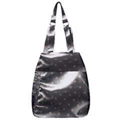 Polka Dots 1 2 Center Zip Backpack by bestdesignintheworld