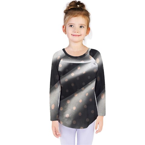 Polka Dots 1 1 Kids  Long Sleeve Tee by bestdesignintheworld